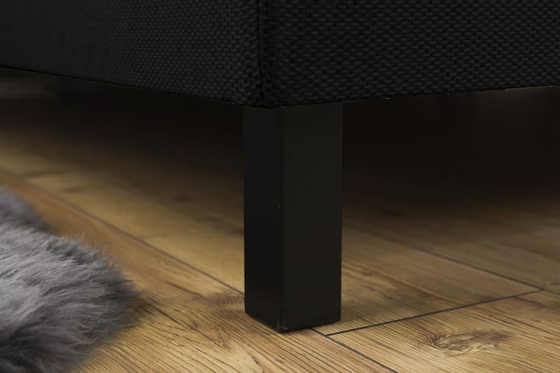 Princess Kontinentalseng 180x200 - sort - Møbler - Senge - Kontinentalsenge