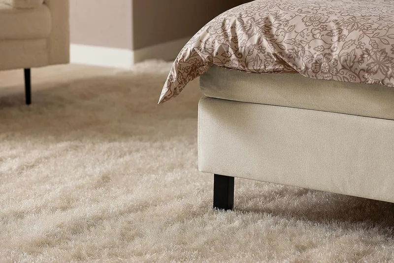 Princess Kontinentalseng 180x200cm - Beige/Velour - Møbler - Senge - Kontinentalsenge