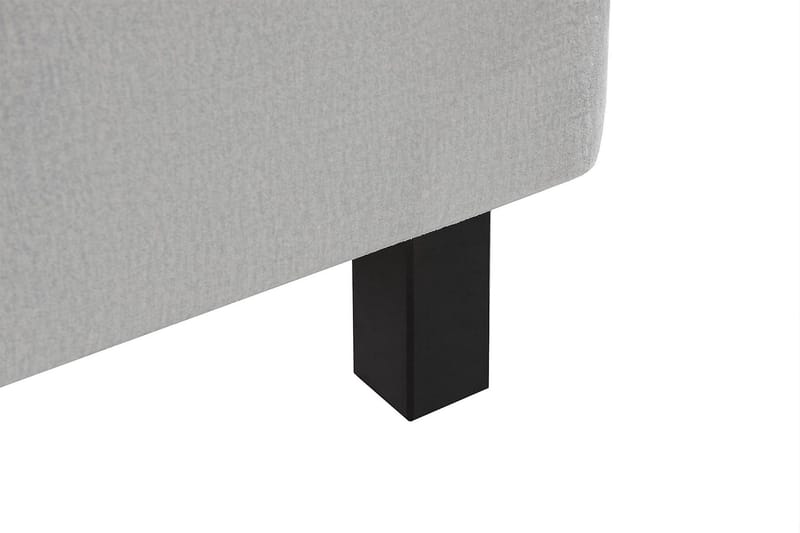 Princess Kontinentalseng 180x200cm - Lysegrå/Velour - Møbler - Senge - Kontinentalsenge