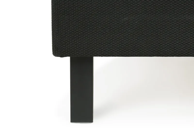 Princess Kontinentalseng Komplett 180x200 - sort - Møbler - Senge - Kontinentalsenge