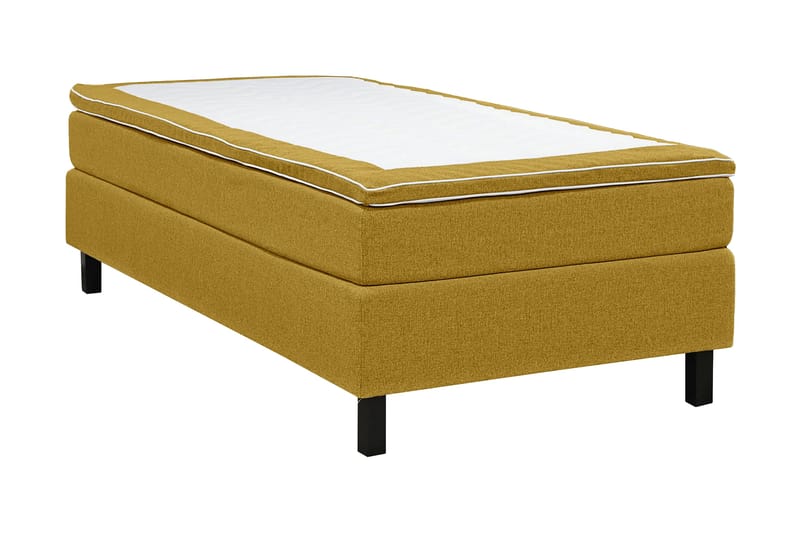 Princess Sengepakke 120x200 cm - Gul - Møbler - Senge - Kontinentalsenge