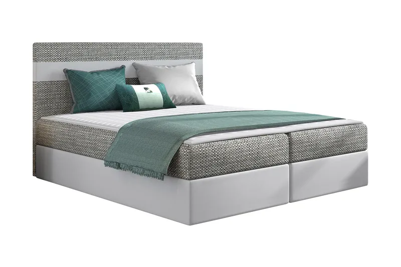 Puente Kontinentalseng 180x200 cm, Hvid