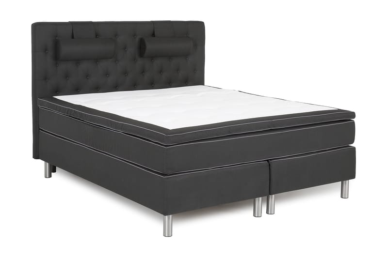 Queen Kontinentalseng 160x200 - sort - Møbler - Senge - Kontinentalsenge