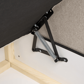 Kontinentalseng Regent 160x200 cm - Taupe - Møbler - Senge - Kontinentalsenge