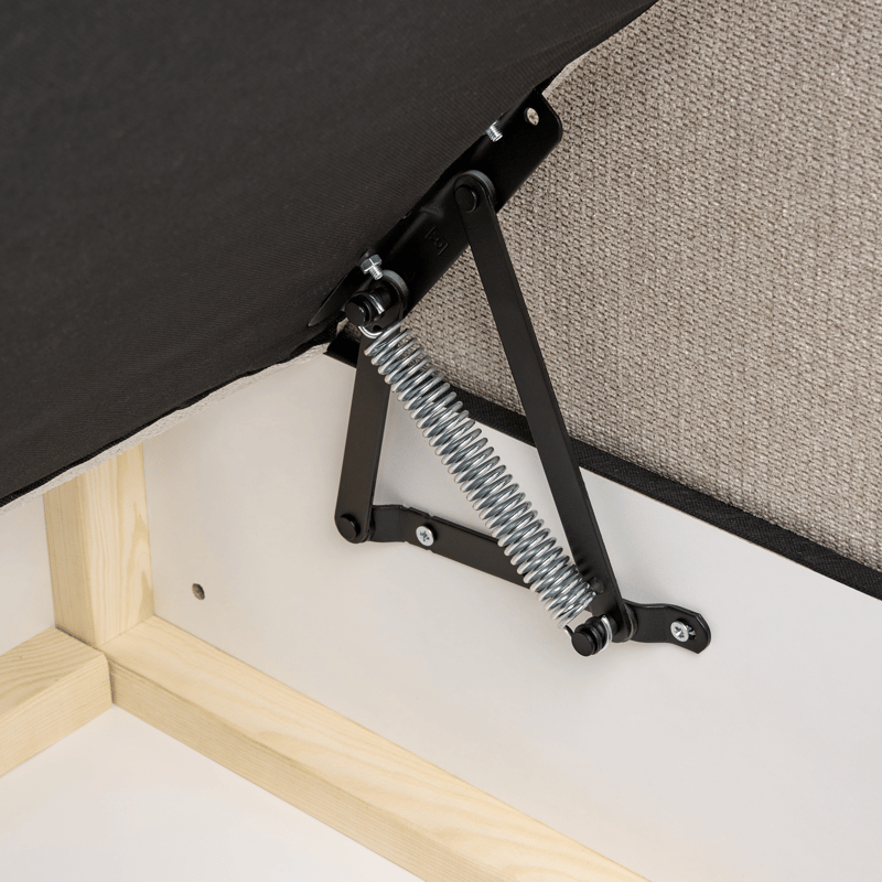 Kontinentalseng Regent 160x200 cm - Taupe - Møbler - Senge - Kontinentalsenge