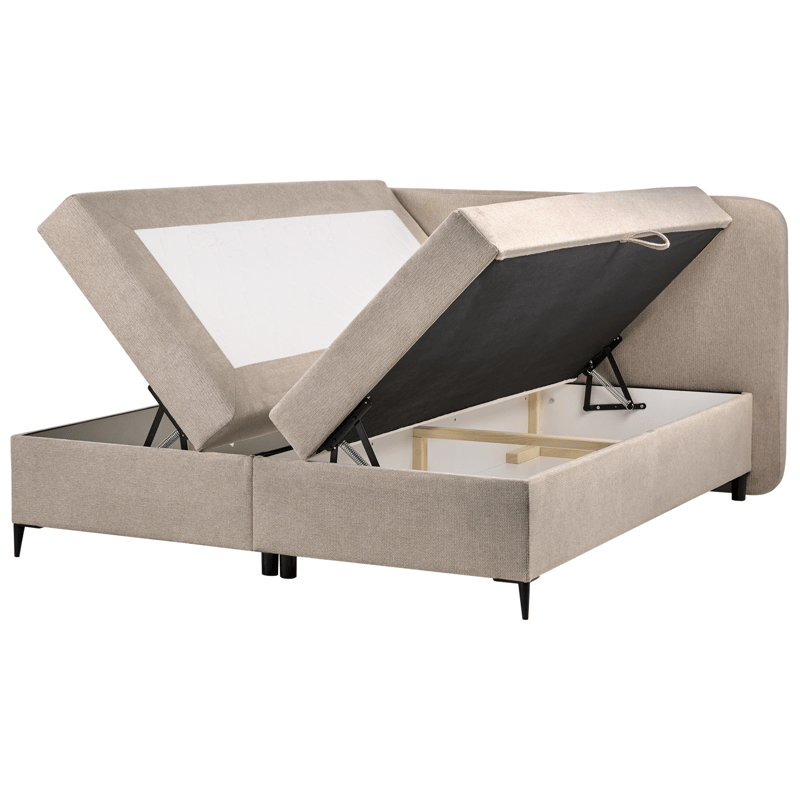 Kontinentalseng Regent 160x200 cm - Taupe - Møbler - Senge - Kontinentalsenge