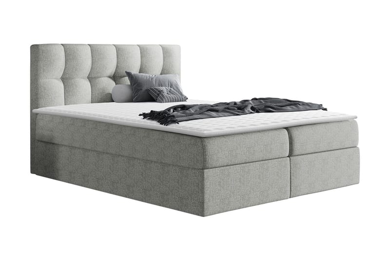 Rico Kontinentalseng 180x208 cm, Grå