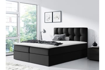 Rico Kontinentalseng 180x208 cm - Sort - Møbler - Senge - Kontinentalsenge