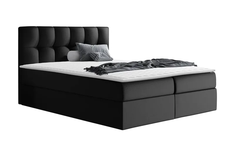 Rico Kontinentalseng 180x208 cm, Sort