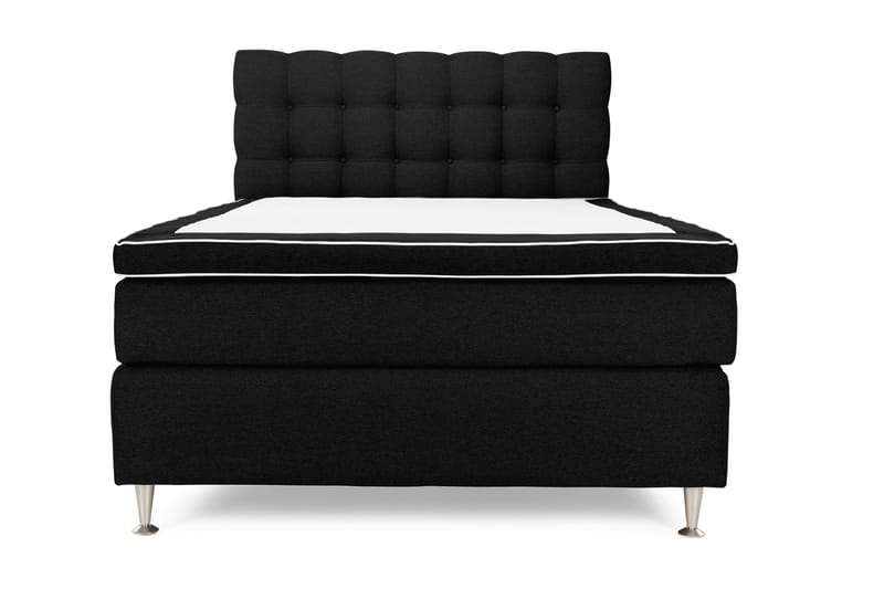 Royal King Size Komplet Sengepakke 140x200 - Sort - Møbler - Senge - Komplet sengepakke