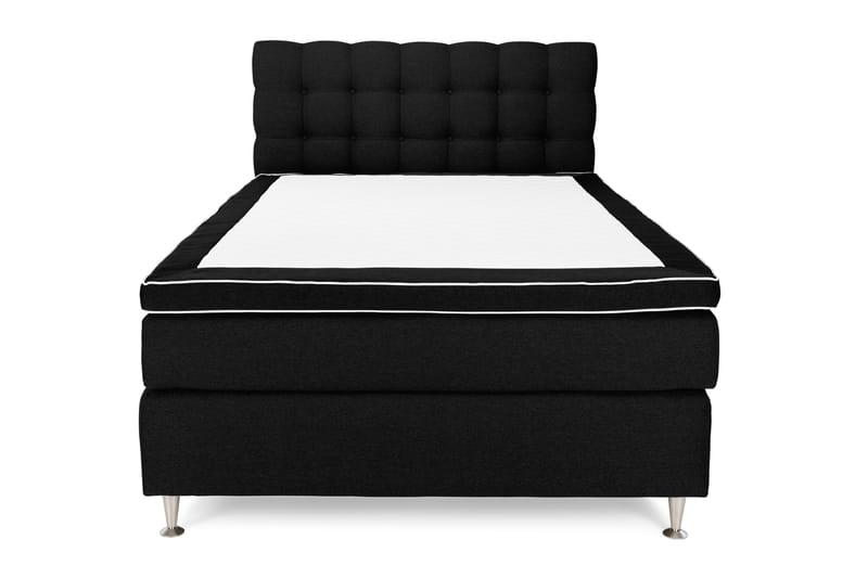 Royal King Size Komplet Sengepakke 140x200 - Sort - Møbler - Senge - Komplet sengepakke
