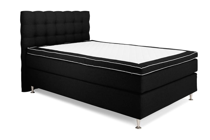 Royal King Size Komplet Sengepakke 140x200 - Sort - Møbler - Senge - Komplet sengepakke