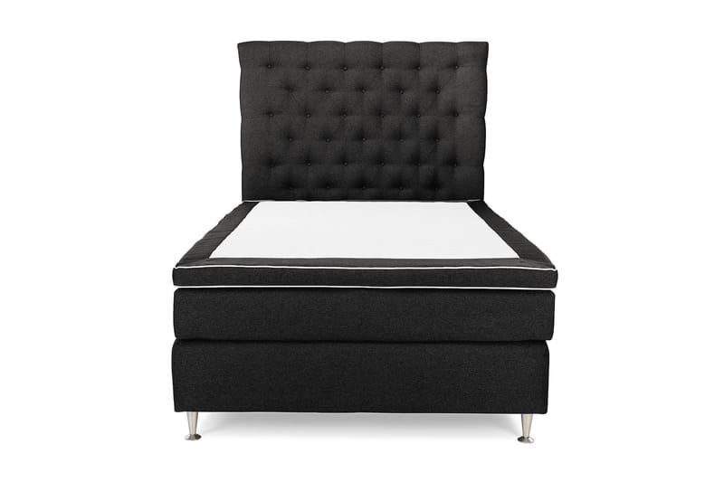 Royal King Size Kontinentalseng 140x200 cm - Mørkegrå - Møbler - Senge - Komplet sengepakke