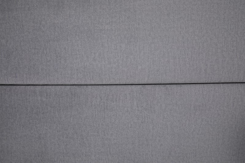 Royal Velvet Komplet Sengepakke 160x200 - Lysegrå med Lave Guldben - Kontinentalsenge - Dobbeltsenge
