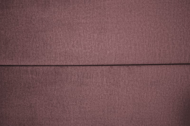 Royal Velvet Komplet Sengepakke 160x200 - Lyserød med Lave Sorte Ben - Kontinentalsenge - Dobbeltsenge