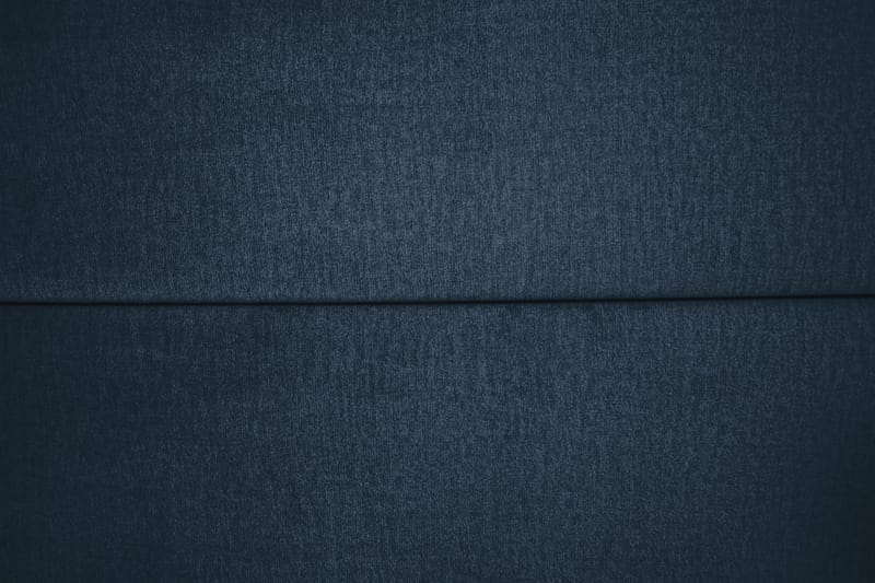 Royal Velvet Komplet Sengepakke 160x200 - Mørkeblå med Høje Guldben - Dobbeltsenge - Komplet sengepakke - Kontinentalsenge