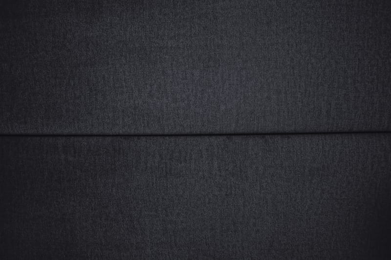 Royal Velvet Komplet Sengepakke 160x200 - Sort med Lave Sølvben - Komplet sengepakke - Kontinentalsenge - Dobbeltsenge