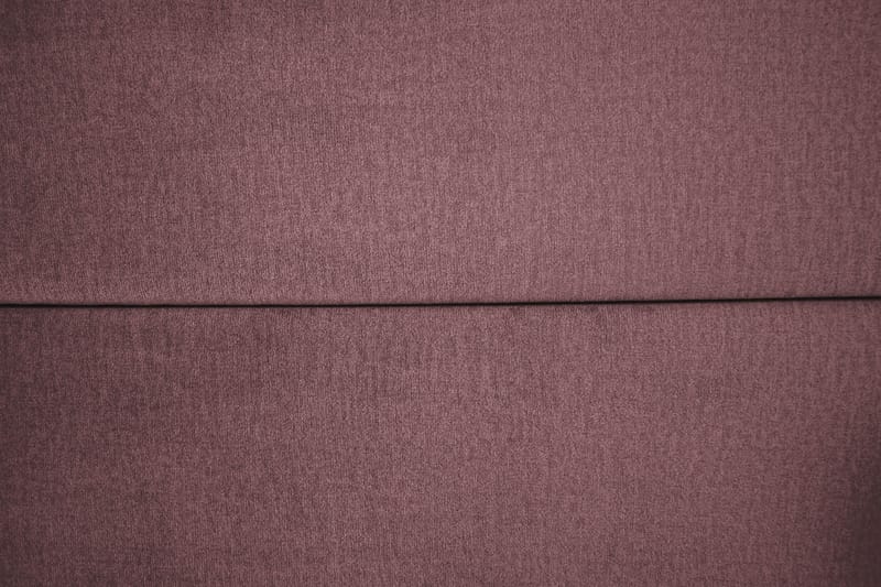 Royal Velvet Komplet Sengepakke 180x200 - Lyserød med Lave Sorte Ben - Kontinentalsenge - Dobbeltsenge