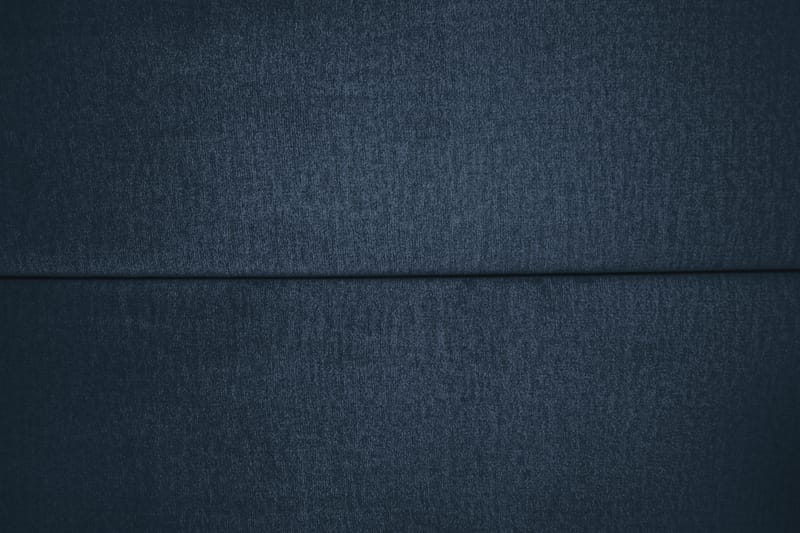 Royal Velvet Komplet Sengepakke 210x210 - Mørkeblå med Formede Ben - Kontinentalsenge - Dobbeltsenge - Familieseng