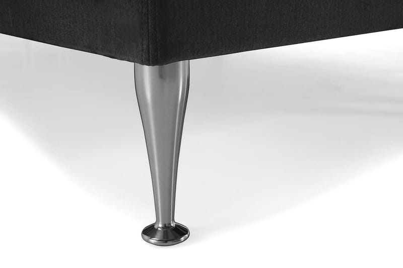 Royal Velvet Komplet Sengepakke Kontinentalseng 180x200 cm - Mørkegrå / Fløjl - Møbler - Senge - Kontinentalsenge