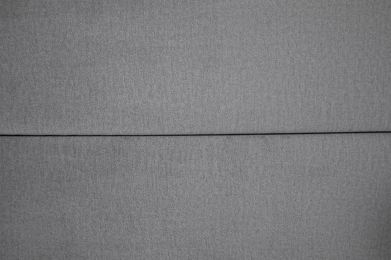 Royal Velvet Komplett Sengpakke 180x200 cm - Lysegrå med Høje Sølvben - Møbler - Senge - Kontinentalsenge