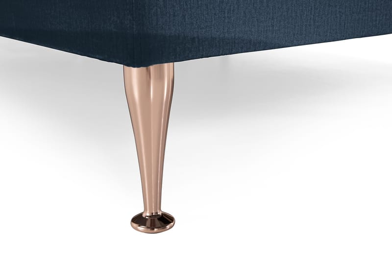 Royal Velvet Komplett Sengpakke 180x200 cm - Mørkeblå med Høje Rosében - Møbler - Senge - Kontinentalsenge