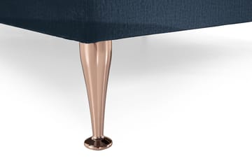 Royal Velvet Komplett Sengpakke 180x200 cm - Mørkeblå med Høje Rosében - Møbler - Senge - Komplet sengepakke