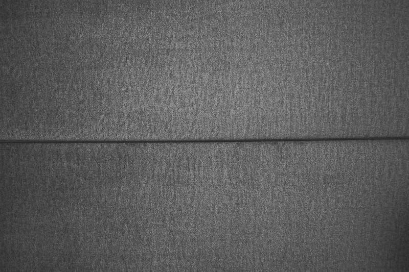 Royal Velvet Komplett Sengpakke 180x200 cm - Mørkegrå med Lave Sorte Ben - Møbler - Senge - Komplet sengepakke