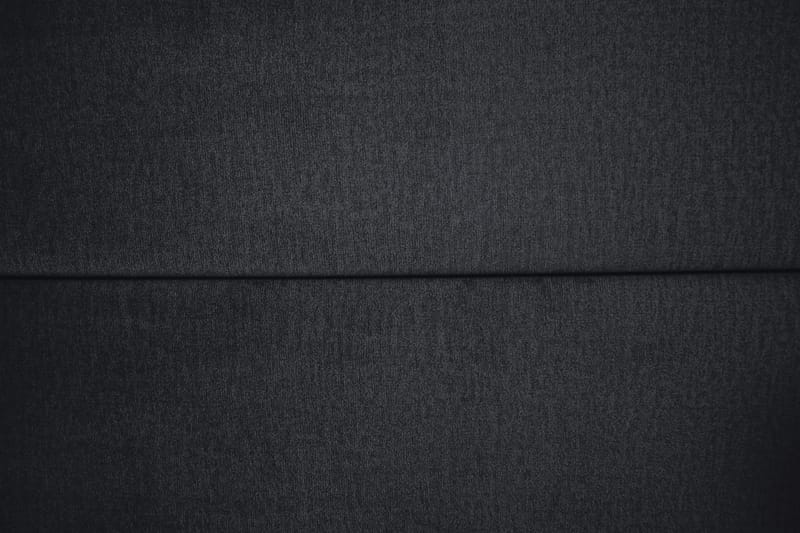 Royal Velvet Komplett Sengpakke 180x200 cm - Sort med Høje Sorte Ben - Møbler - Senge - Kontinentalsenge