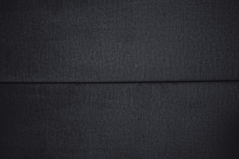 Royal Velvet Komplett Sengpakke 180x200 cm - Sort med Lave Sølvben - Møbler - Senge - Kontinentalsenge