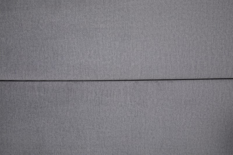 Royal Velvet Komplett Sengpakke 210x210 cm - Lysegrå med Lave Sølvben - Møbler - Senge - Kontinentalsenge