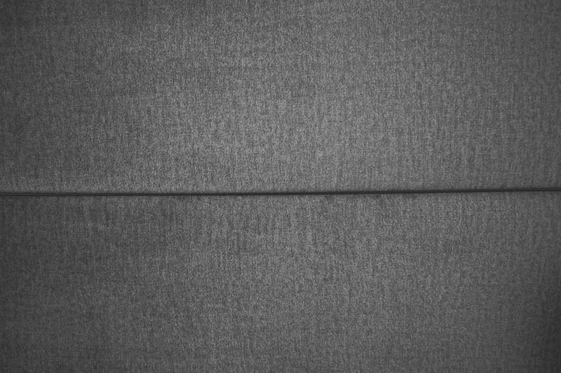 Royal Velvet Komplett Sengpakke 210x210 cm - Mørkegrå med Lave Sorte Ben - Møbler - Senge - Kontinentalsenge