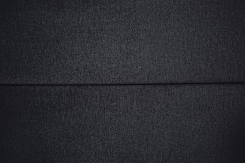 Royal Velvet Komplett Sengpakke 210x210 cm - Sort med Høje Guldben - Møbler - Senge - Kontinentalsenge