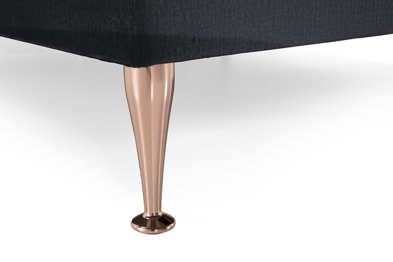 Royal Velvet Kontinentalseng 160x200 cm - sort - Møbler - Senge - Kontinentalsenge