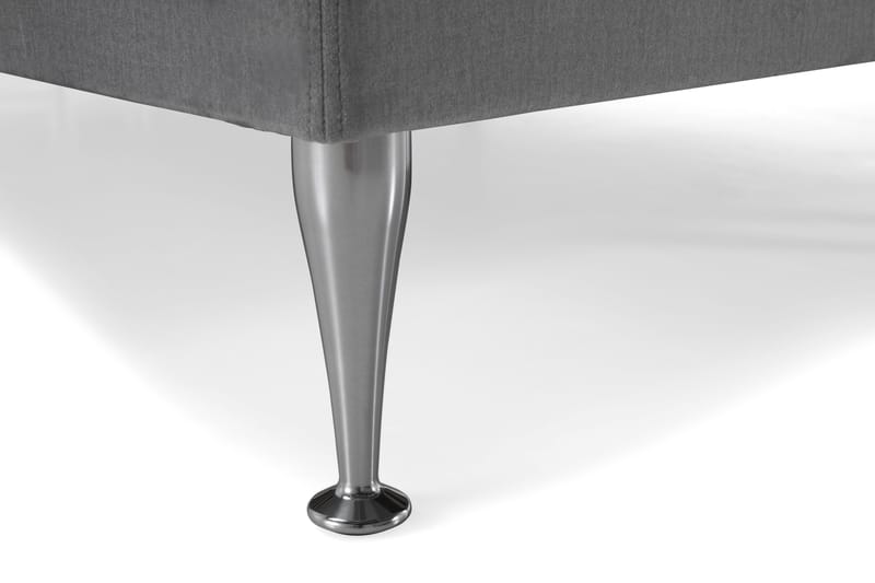 Royal Velvet Kontinentalseng 180x200 cm - lysegrå - Møbler - Senge - Kontinentalsenge