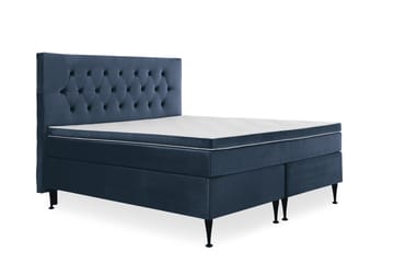 Royal Velvet Kontinentalseng 180x200 cm - mørkeblå - Møbler - Senge - Kontinentalsenge