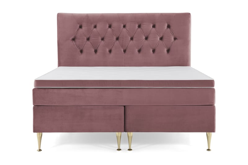 Royal Velvet Kontinentalseng 180x200 cm - Rosa - Møbler - Senge - Kontinentalsenge