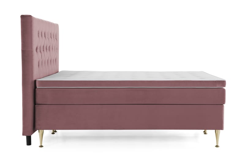 Royal Velvet Kontinentalseng 180x200 cm - Rosa - Møbler - Senge - Kontinentalsenge
