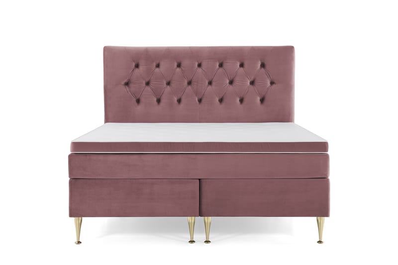 Royal Velvet Kontinentalseng 180x200 cm - Rosa - Møbler - Senge - Kontinentalsenge