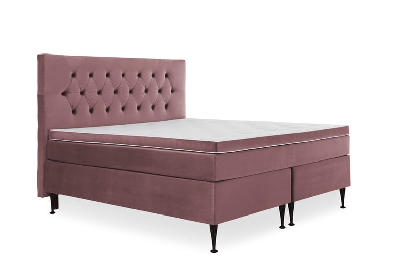 Royal Velvet Kontinentalseng 180x200 cm - Rosa - Møbler - Senge - Kontinentalsenge