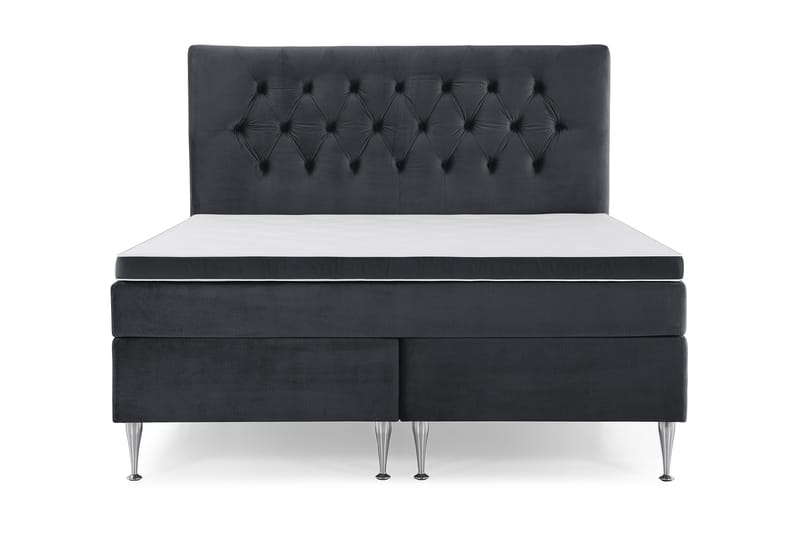 Royal Velvet Kontinentalseng 180x200 cm, sort