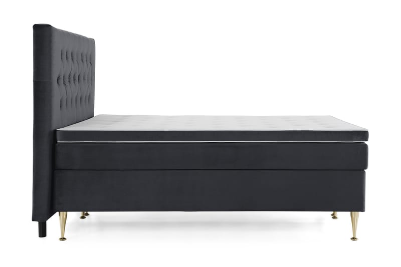 Royal Velvet Kontinentalseng 180x200 cm - sort - Møbler - Senge - Kontinentalsenge