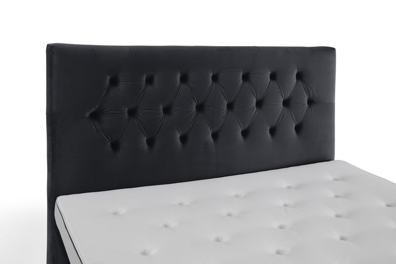 Royal Velvet Kontinentalseng 180x200 cm - sort - Møbler - Senge - Kontinentalsenge