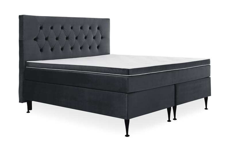 Royal Velvet Kontinentalseng 180x200 cm - sort - Møbler - Senge - Kontinentalsenge