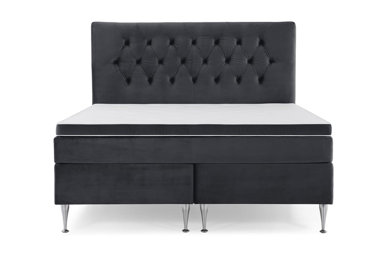 Royal Velvet Kontinentalseng 180x200 cm - sort - Møbler - Senge - Kontinentalsenge