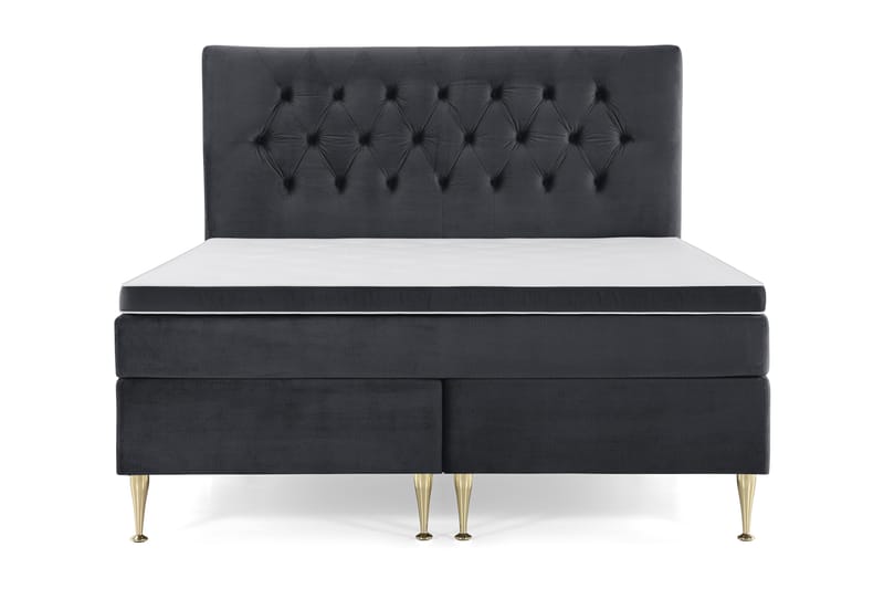 Royal Velvet Kontinentalseng 180x200 cm, sort