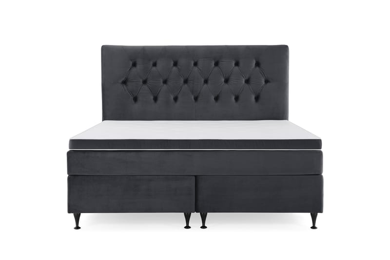 Royal Velvet Kontinentalseng 180x200 cm, sort