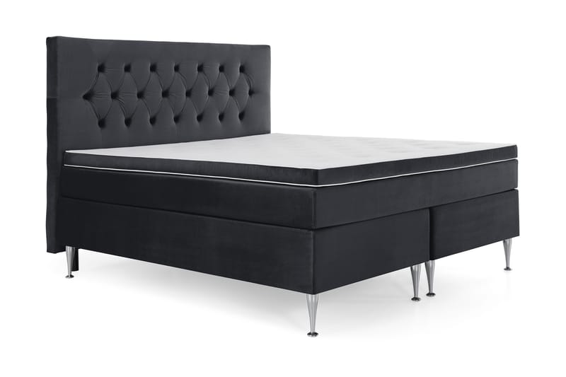 Royal Velvet Kontinentalseng 180x200 cm - sort - Møbler - Senge - Kontinentalsenge