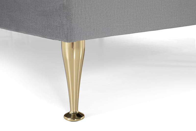 Royal Velvet Kontinentalseng 180x210 cm - lysegrå - Møbler - Senge - Kontinentalsenge