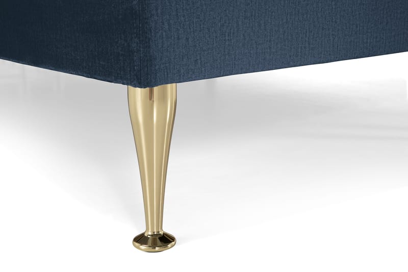 Royal Velvet Kontinentalseng 180x210 cm - mørkeblå - Møbler - Senge - Kontinentalsenge
